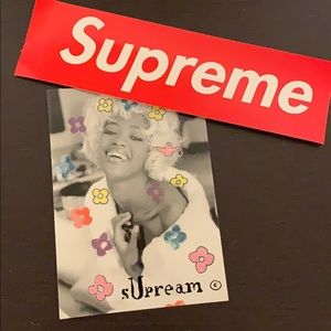 Supreme sticker pack. Spring 2020 collection
